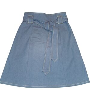 Maria Pinto M2057 Chic Denim A-Line Skirt Size 2.
